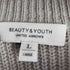 ビューティーアンドユースユナイテッドアローズ BEAUTY & YOUTH UNITED ARROWS ウォッシャブル アゼ ニット メンズ JPN:L