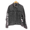 ベルシュカ BERSHKA ブラックデニムジャケット メンズ JPN:M