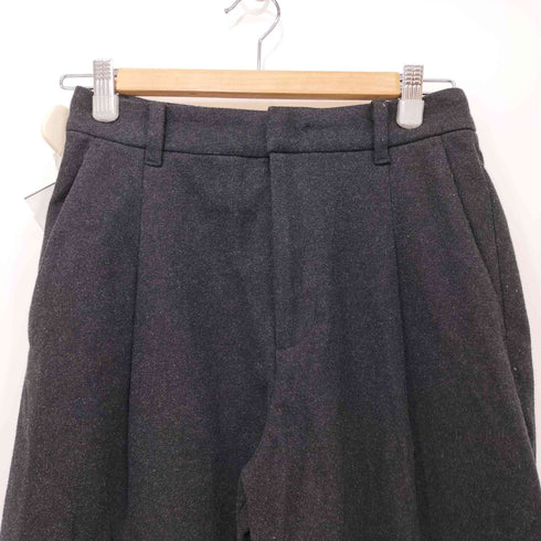 ユニクロ UNIQLO 23AW ブラッシュドジャージータックワイドパンツ レディース JPN:S