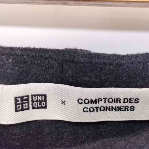 ユニクロ UNIQLO 23AW ブラッシュドジャージータックワイドパンツ レディース JPN:S