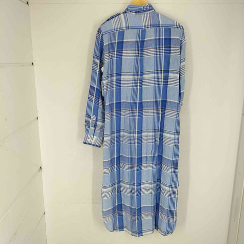 ポロラルフローレン POLO RALPH LAUREN エポレット付リネンマキシシャツワンピース レディース JPN:4