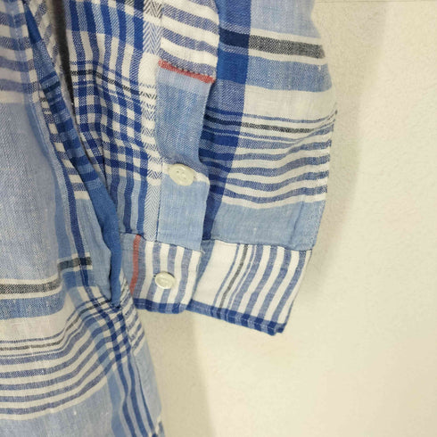 ポロラルフローレン POLO RALPH LAUREN エポレット付リネンマキシシャツワンピース レディース JPN:4