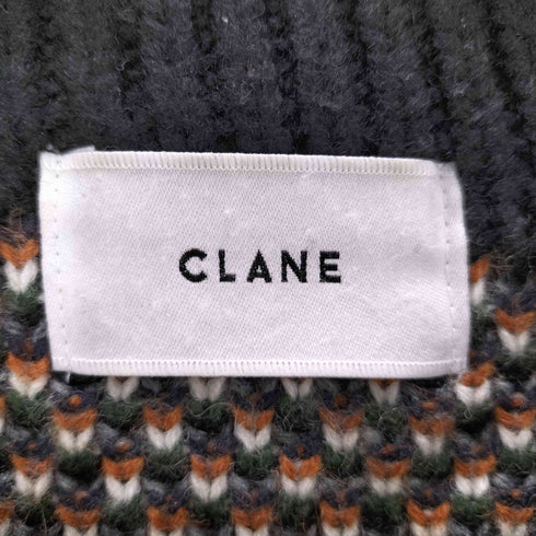 クラネ CLANE Over Flower Motif Knit レディース JPN:1