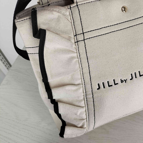 ジルバイジルスチュアート JILL by JILLSTUART フリルトートバッグ 大 レディース