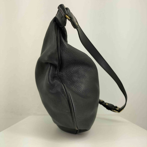 アイグナー AIGNER 三日月型 レザーショルダーバック レディース