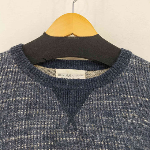 デニムアンドサプライ ラルフローレン DENIM & SUPPLY RALPH LAUREN メランジ コットンニット メンズ import:S