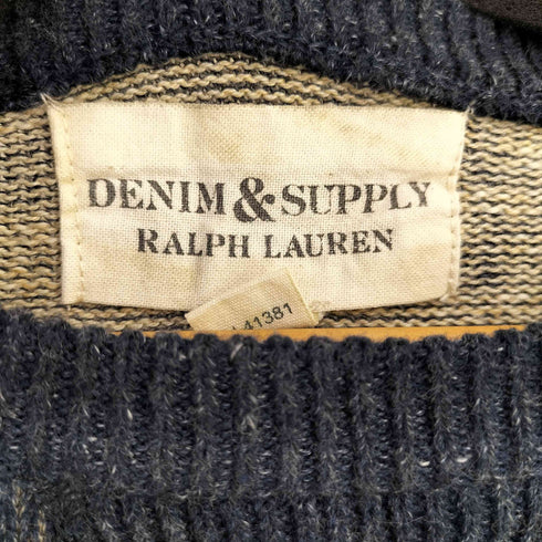 デニムアンドサプライ ラルフローレン DENIM & SUPPLY RALPH LAUREN メランジ コットンニット メンズ import:S