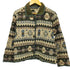 NEW IDENTIT 90S 総柄 コットンジャケット レディース import:L