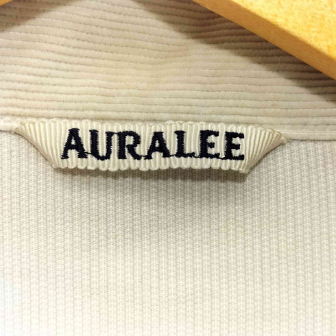 オーラリー AURALEE 2017SS WASHED CORDUROY SHIRT JACKET メンズ JPN:3