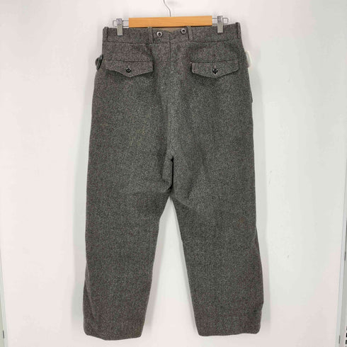 エディーバウアー Eddie Bauer USA製 白ピラミッドタグ TALONジップ ウールパンツ メンズ