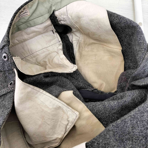 エディーバウアー Eddie Bauer USA製 白ピラミッドタグ TALONジップ ウールパンツ メンズ