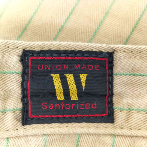 ウエアハウス WAREHOUSE union made sanforized ペインターパンツ ストライプ メンズ 34