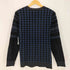 ゴーサンゴーイチプールオム 5351 POUR LES HOMMES 長袖ジャカードモールVニット カットソー メンズ JPN:46