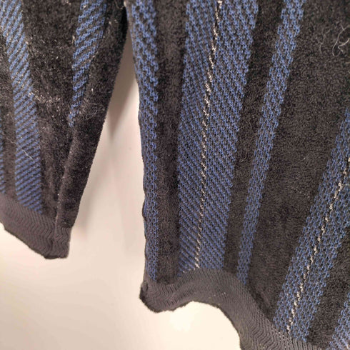 ゴーサンゴーイチプールオム 5351 POUR LES HOMMES 長袖ジャカードモールVニット カットソー メンズ JPN:46