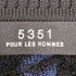 ゴーサンゴーイチプールオム 5351 POUR LES HOMMES 長袖ジャカードモールVニット カットソー メンズ JPN:46