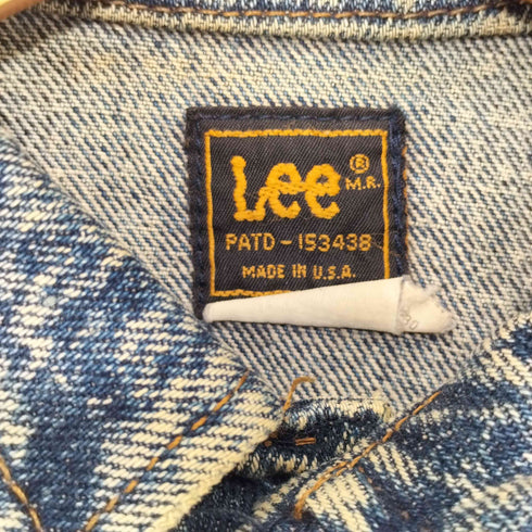 リー Lee 80-90S USA製 denim jacket PATD-153438 メンズ 16