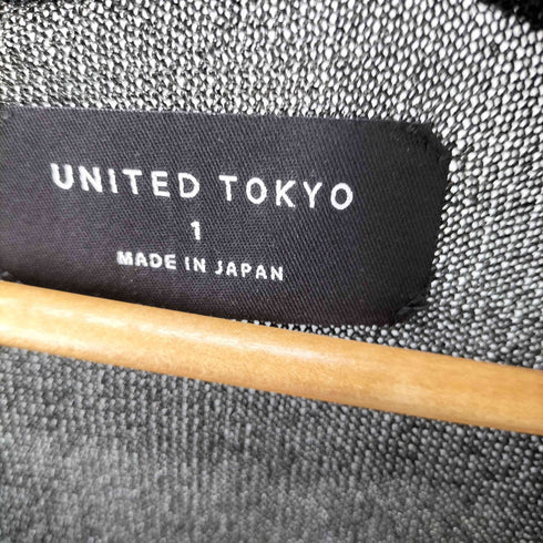 ユナイテッドトウキョウ UNITED TOKYO ボリュームスリーブラメリブニットカーディガン レディース JPN:1