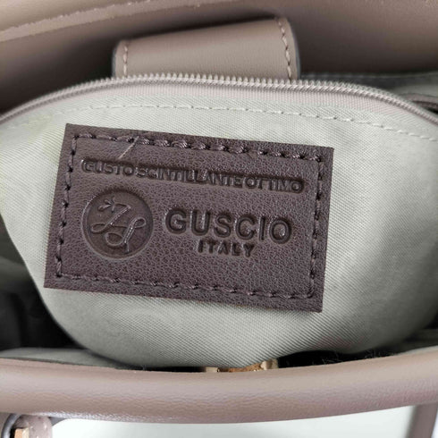 グッシオ GUSCIO モノグラム柄 Y2K スクエア 2WAYショルダーバッグ レディース