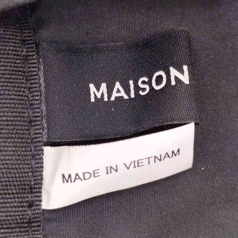 メゾンスペシャル MAISON SPECIAL ヴィ―ガンレザー巾着ショルダーバッグ レディース ONE SIZE