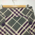 バーバリーブルーレーベル BURBERRY BLUE LABEL チェック柄 ウールミニスカート レディース 36