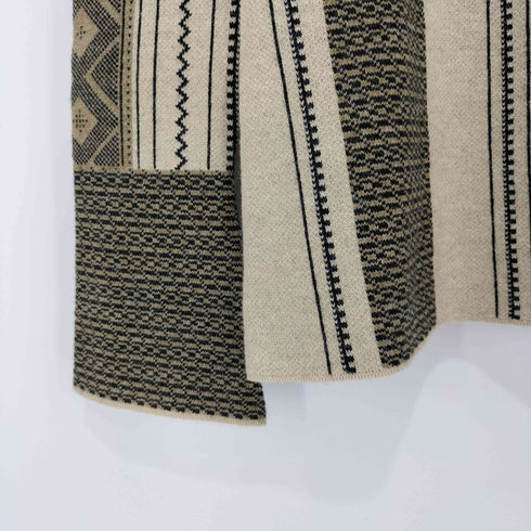 ウィルフリー willfully jacquard weave placement peplum knit レディース FREE