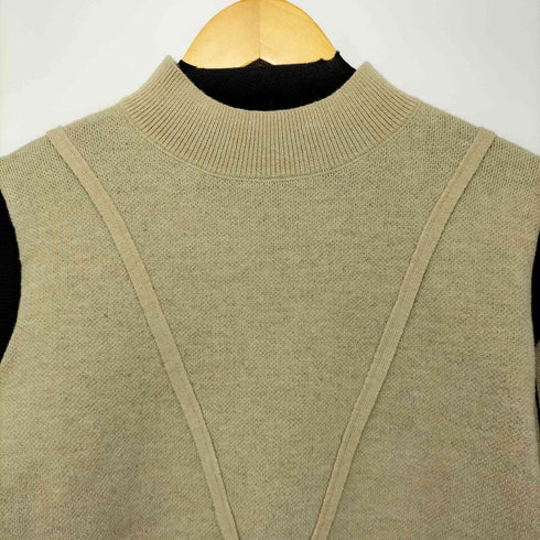 ウィルフリー willfully jacquard weave placement peplum knit レディース FREE