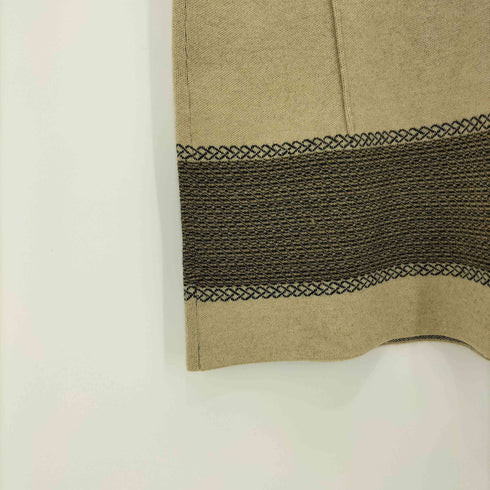ウィルフリー willfully pencil weave placement jacquard knit SK レディース FREE