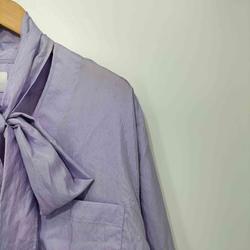 ロクビューティーアンドユースユナイテッドアローズ 6 BEAUTY & YOUTH UNITED ARROWS NYLON SILK TIE SHIRT レディース