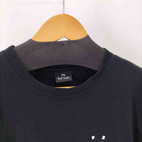 ピーエスポールスミス PS Paul Smith スマイルプリントS/S TEE ちびT レディース JPN:M