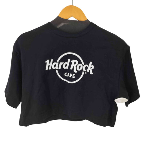 ハードロックカフェ Hard Rock Cafe ロゴプリントクロップドS/S TEE レディース JPN:0