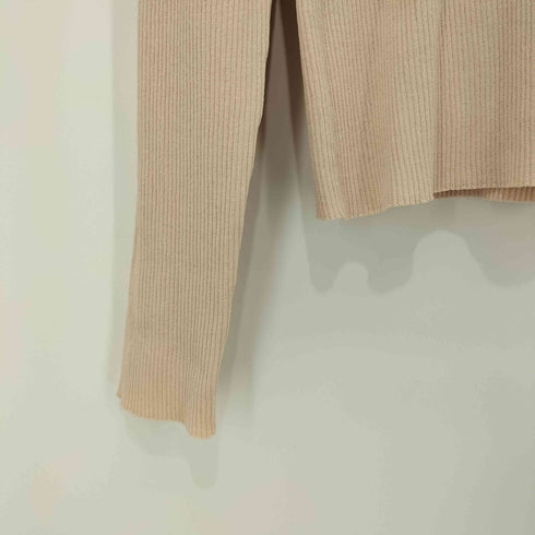 ロクビューティーアンドユースユナイテッドアローズ 6 BEAUTY & YOUTH UNITED ARROWS RIB SHIRT CARDIGAN/カーディガン レディース
