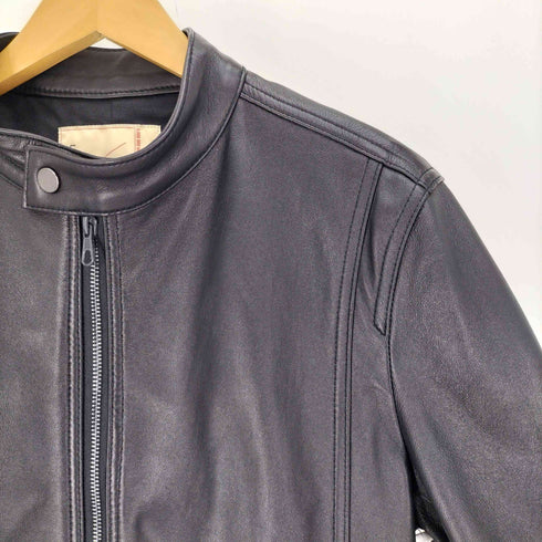 ナノユニバース NANO universe LB.03 Section WONDER LIGHT LEATHER シングルライダース ジャケット メンズ JPN:M