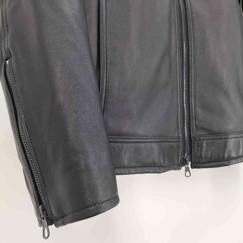 ナノユニバース NANO universe LB.03 Section WONDER LIGHT LEATHER シングルライダース ジャケット メンズ JPN:M