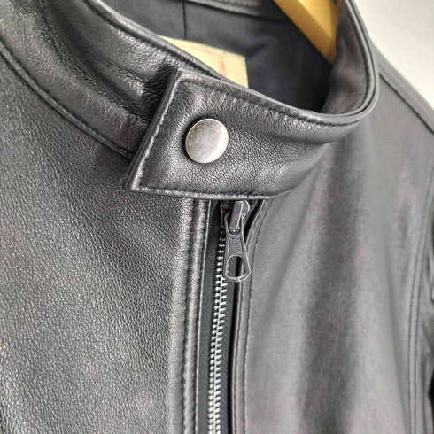 ナノユニバース NANO universe LB.03 Section WONDER LIGHT LEATHER シングルライダース ジャケット メンズ JPN:M