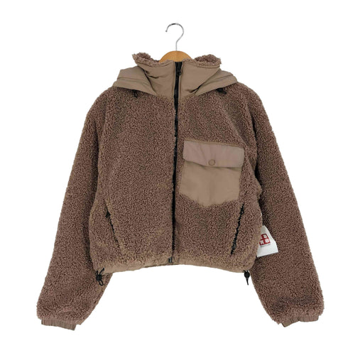 ザラ ZARA 裏キルティング 切替 中綿 ボアフリースジャケット レディース import:S