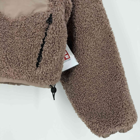 ザラ ZARA 裏キルティング 切替 中綿 ボアフリースジャケット レディース import:S