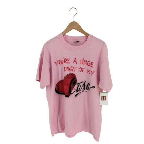 スクリーンスターズ SCREEN STARS USA製 YOU'RE A HUGE PART OF MY クルーネックTシャツ メンズ import:L