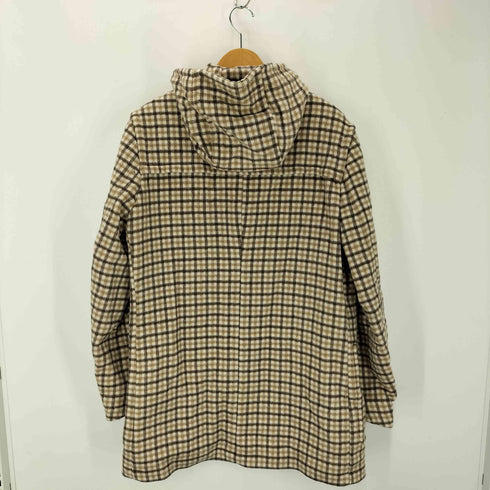 ザラ ZARA チェック柄フーデッドコート レディース JPN:M