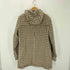 ザラ ZARA チェック柄フーデッドコート レディース JPN:M