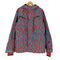 バートン BURTON DRYRIDE 総柄 変形ジップ マウンテンパーカー 中綿ジャケット スキーウェア メンズ import:S