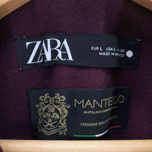 ザラ ZARA MANTECO ウールチェスターコート レディース JPN:L