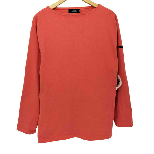 セントジェームス SAINT JAMES フランス製 無地 バスクシャツ レディース US:4