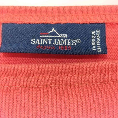 セントジェームス SAINT JAMES フランス製 無地 バスクシャツ レディース US:4