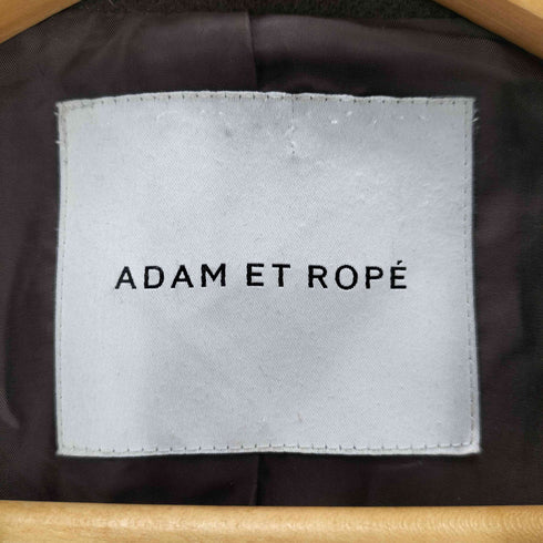 アダムエロペ Adam et Rope ウールチェスターコート レディース