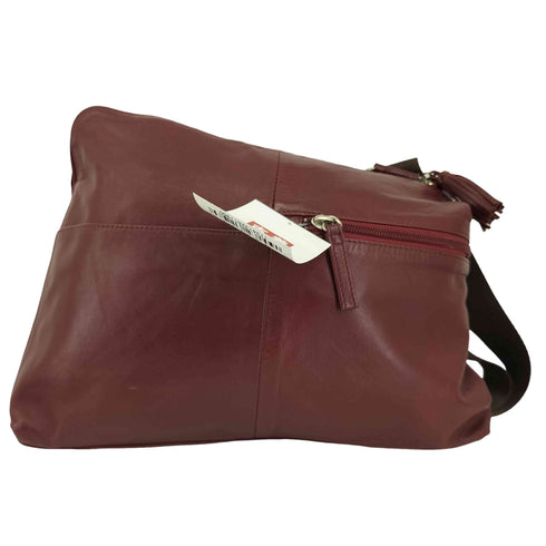 レザーショルダーバッグ レディース