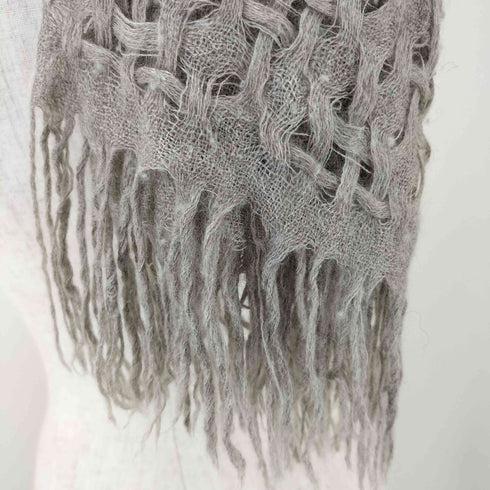 TALIENO SANTI カシミヤアルパカブレンド大判ストール レディース