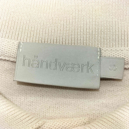 ハンドバーク handvaerk コットンピケ ポロシャツ メンズ JPN:S