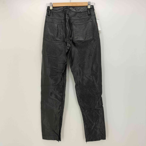 メゾンスペシャル MAISON SPECIAL エナメル ワイドテーパード パンツ レディース JPN:M