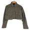 ザラ ZARA クロップドシャツジャケット レディース import:XS