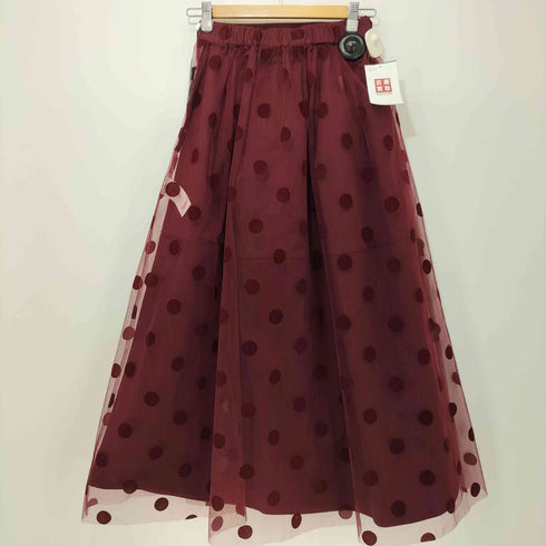 アメリ AMERI OTONA MUSE DOT TULLE SKIRT レディース JPN:S